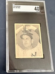 1948 Bowman #29 JOE PAGE SGC 4 (RC) SP YANKEES