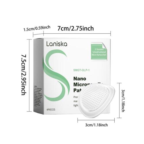 Nano Microneedle Patch, SMGT-GLP-1 Patch for Women & Men, Skin Care 4pcs - Picture 7 of 11