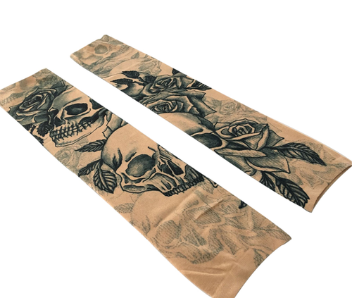 6 pcs difference Tattoo Sleeves Temporary Fake Slip On Tattoo Arm Sleeves Kit - Picture 4 of 8