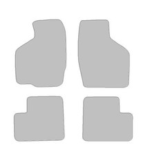 Fußmatten-Set für Suzuki Ignis I & II (2000-2016) Classic schwarz