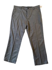 Amazon Essentials Pants Men 38x30 Khaki Classic Fit Stretch Twill NWT