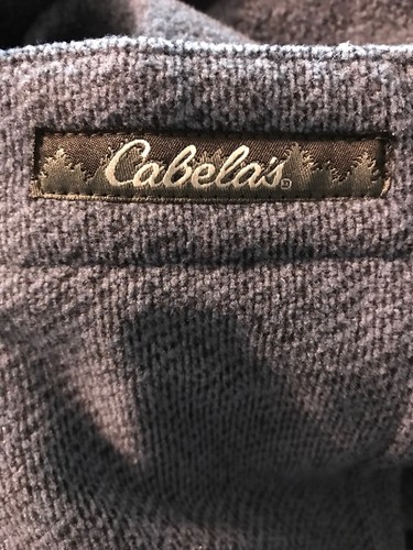 Cabela’s Men’s Heavy Thick Shirt Blue Button Up Size Large - Picture 6 of 6