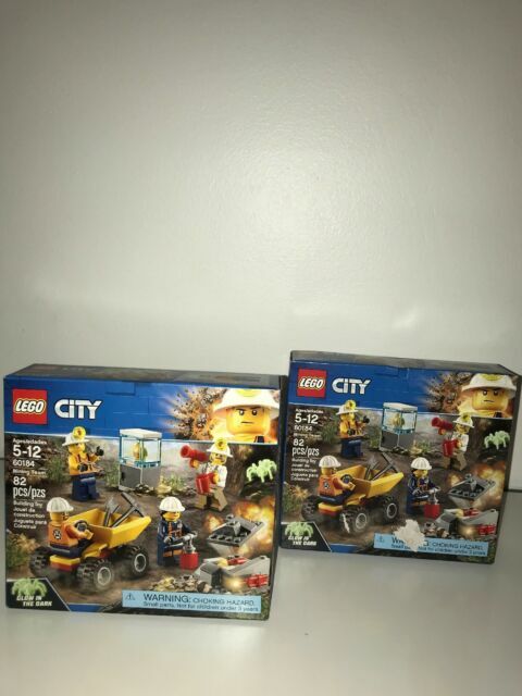 Lego 60184 City Mining Team New Sealed Glow in Dark Spider