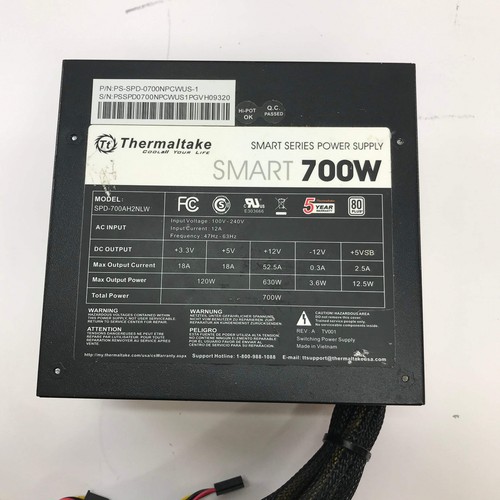 Thermaltake SPD-700AH2NLW Power Supply - Afbeelding 4 van 4
