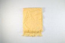 Unisex Yellow Scarf Size M Medium EUC