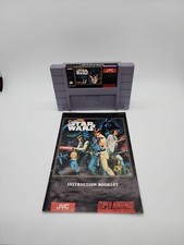 Super Star Wars (Nintendo SNES, 1996) with Manual