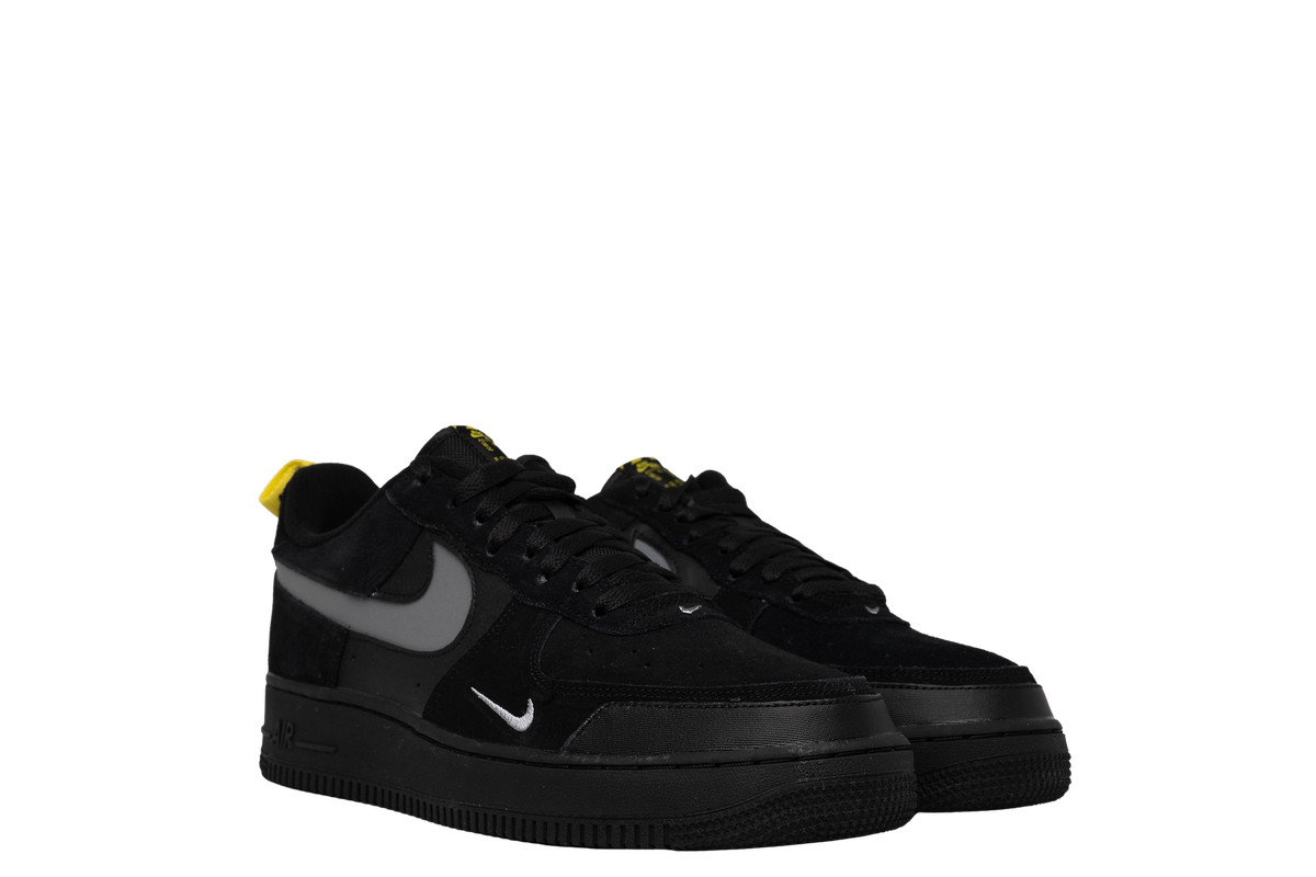 靴 Nike AIR FORCE1 Black 28cm Big Kid's Nike Air Force 1 LE Black/Black (DH2920 001) - 3.5