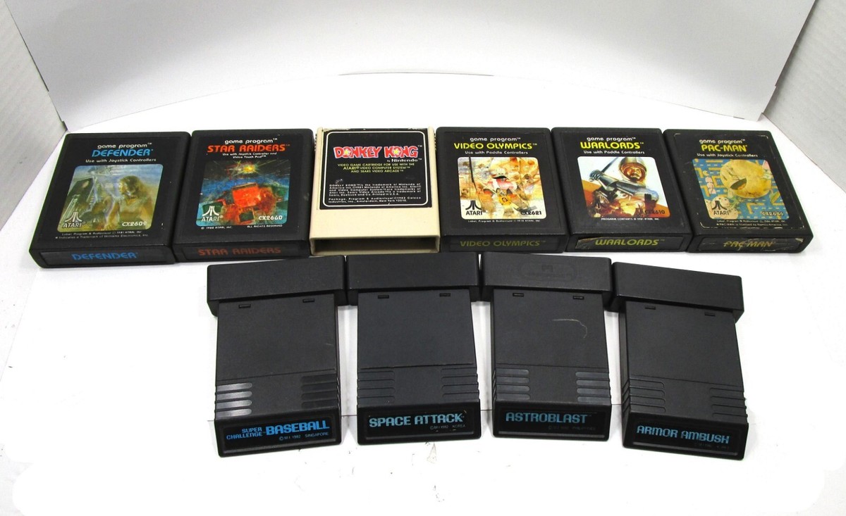 ATARI 2600Jr ゲーム機 8点 セット フルメンテナンス 動作品 ATARI 2600Jr ゲーム機 8点 セット フルメンテナンス 動作品