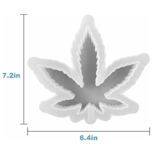Silicone Ashtray Mold Maple Leaf Resin DIY Making Mould Casting Epoxy Craft B618 - Picture 2 of 6