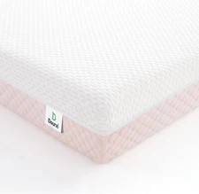 Dourxi Crib Mattress, Dual Sided Comfort Memory Foam Toddler  Assorted Colors