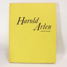 Great Songs Harold Arlen Vocal Selection Songbook 1966 Harwin Hardcover Photos Great Songs Harold Arlen Vocal Selection Songbook 1966 Harwin Hardcover Photos