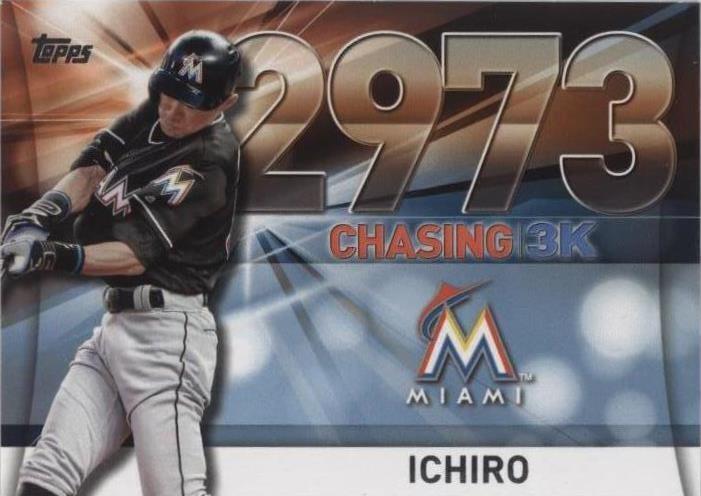2016 Topps Update Series - Ichiro Suzuki #3000-47 - 1 of 1