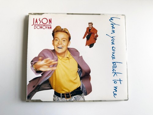 Jason Donovan When You Come Back To Me RARE UK Import CD Single PWL Instrumental