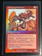 Charging Slateback (Foil) 194/350 - MTG Magic the Gathering - Onslaught - NM