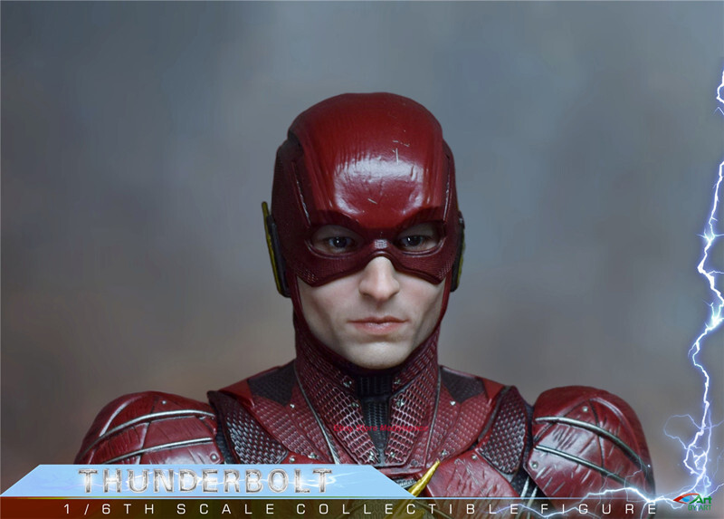 BY-ART BY-020 Thunderbolt flash 1/6フィギュア BY-ART BY- 020 1/6 The Flash THUNDERBOLT Action Figure