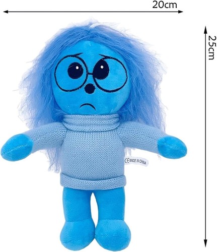 Cute Inside Out 2 Plush Toys Collection, 9" Inches Soft Cuddly Stuffed Toys - Picture 41 of 43