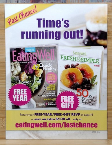 Eating Well Magazine Sample 27 Easy & Healthy Recipes. Lighter Slow Cooker  - Picture 10 of 14