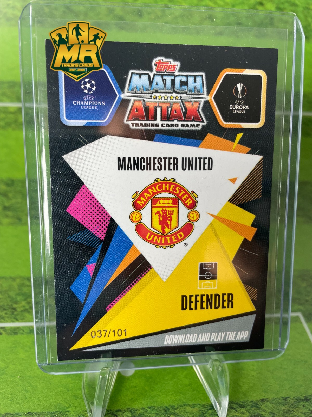 Topps Match Attax 101 # 2020/2021 # Axel Tuanzebe # Autograph # 37/101 # AC-AT Tania okazja, obfita