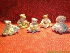 Enesco-Calico Kittens-Lot Of 5 Calico Kittens!