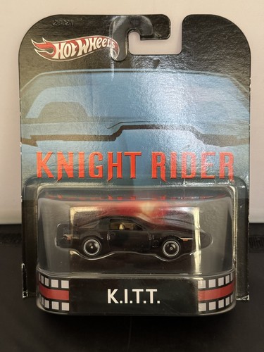 HOT WHEELS 2013 Retro Entertainment Knight Rider K.A.R.R. black X8929 - Picture 1 of 7