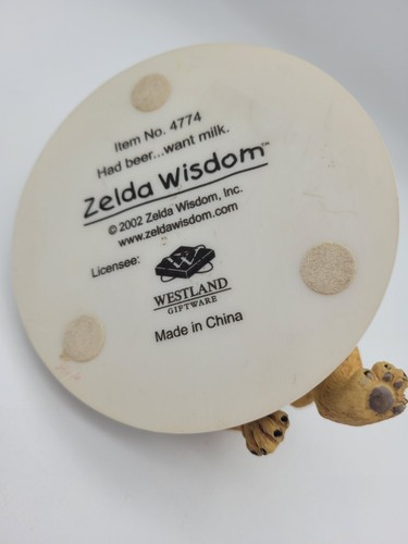 Zelda Wisdom Bulldog Figur 4774 Had Beer...Want Milk - Bild 8 von 13