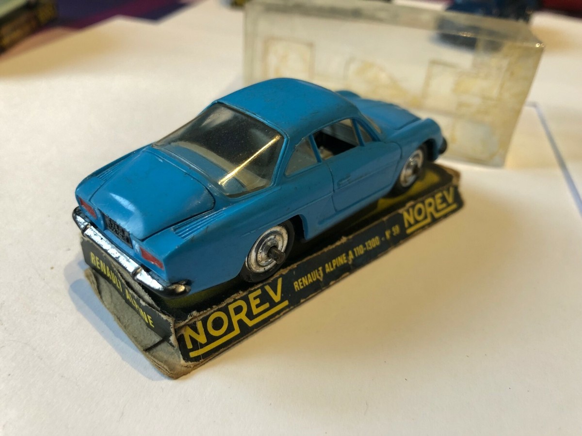 Norev 1:43 - Model Car - Les Miniatures De Norev No.59 Renault Alpine A 110 1300 Boxed