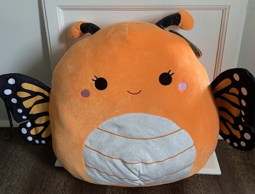 SQUISHMALLOWS MONY THE MONARCH BUTTERFLY XL~S#16~NEW W/TAGS~Limited Edition~gift - Picture 5 of 12