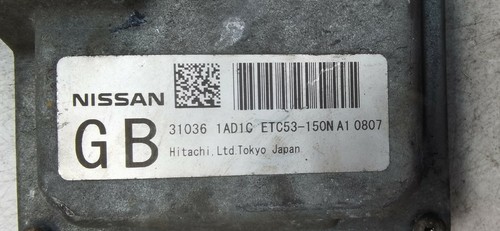 2010-2011 Nissan Murano TCM transmission computer Unit 31036 1AD1C - Picture 2 of 7