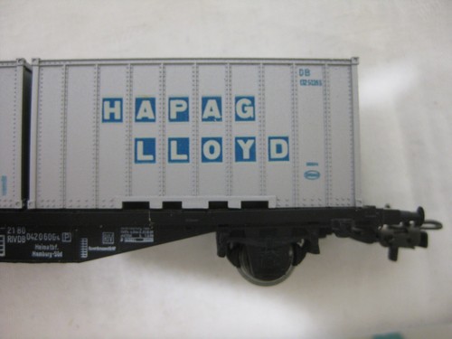 MÄRKLIN 4659 CONTAINERWAGEN Original Verpackung NICHT GETESTET - Picture 10 of 15