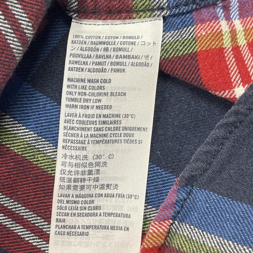 Abercrombie Kids Boys Plaid Long Sleeve Flannel Muscle Shirt Size Medium - Bild 6 von 7