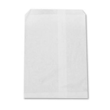 500 White Merchandise Retail Paper Party Favor Gift Bags 5" x 7" Tall
