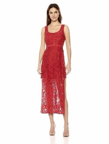 NUEVO VESTIDO DE ENCAJE FLORAL SIN MANGAS BCBG MAX AZRIA AUL67O00 TALLA 4 $298.00 - Imagen 8 de 12