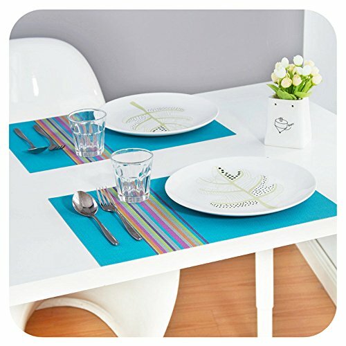 SHACOS Placemats Set of 6 Woven Assorted Item Package Quantitys , Colors - Picture 12 of 93