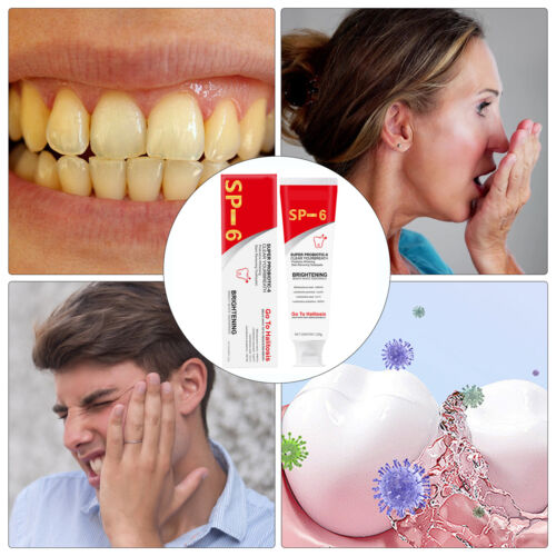 Probiotics Bright White Toothpaste, Fresh Breath, Super Probiotic-6,Deep Cleanin - Picture 8 of 8