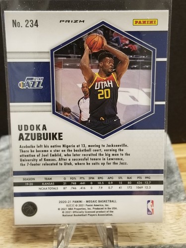 2020-21 Mosaic Basketball - Silver Holo / Orange Reactive / Silver Mosaic PYC - Picture 133 of 179