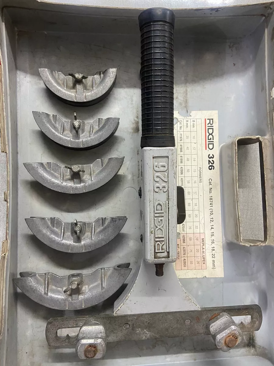 Ridgid 326 Ratchet Copper Tube Bender eBay