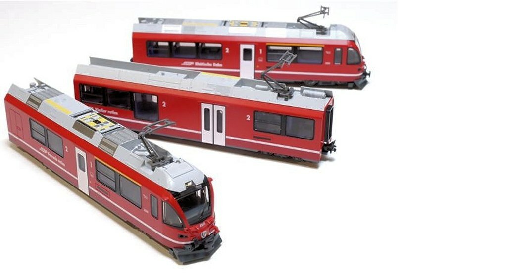 NEW Kato 10-1273 Rhaetian Railway (RhB) ABe 8/12 Allegra 3 Unit N scale NEW Kato 10-1273 Rhaetian Railway (RhB) ABe 8/12 Allegra 3 Unit N scale