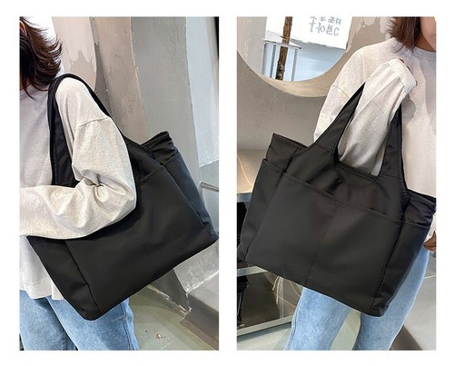 RIVERICH Nylon Shoulder Bag Large Capacity Handbag Tote Lightweight Waterproof - Picture 10 of 26