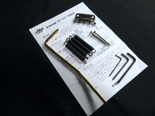 GOTOH GE1996T-GG 40mm Block Gotoh Floyd Rose Tremolo GOLD from Japan NEW - Picture 3 of 6