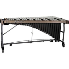 Bergerault Signature Vibraphone, 4.0 Octaves Silver Finish/Frame with Motor