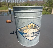 1928 Polaris Ice Cream Freezer. Rare!