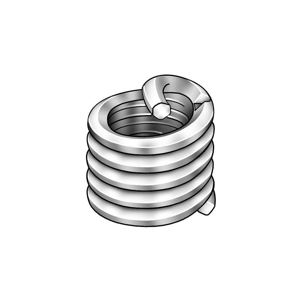 Helical Insert 304 Stainless Steel Screw Locking Helical 1 Each 7/8-9 Internal Thread Size Helical Insert 304 Stainless Steel Screw Locking Helical 1 Each 7/8-9 Internal Thread Size