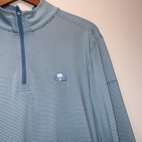 Southern Tide To Trail T3 Performance 1/4 Zip Mens Palmetto Bluff Golf Shirt - Picture 4 of 10