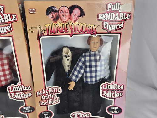3er Set The Three Stooges - Biegefigur Nostalgie Serie - Limited Edition - Bild 8 von 12