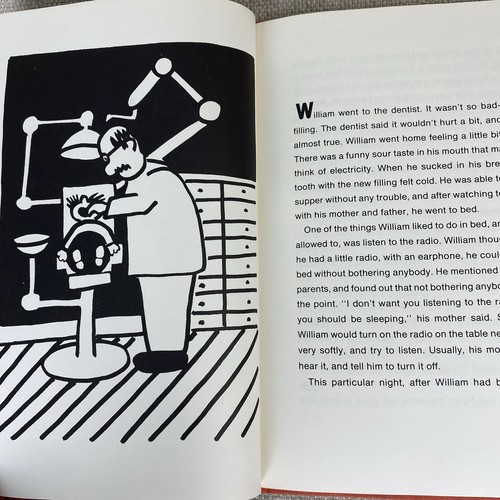Fat Men from Space Book Hardcover 1977 Red Tooth Kids Book Dentist Gift - Picture 7 of 11