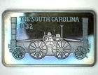 1974 The South Carolina 1832 .999 SILVER  Mount Everest Mint  SER.# 001115  RARE