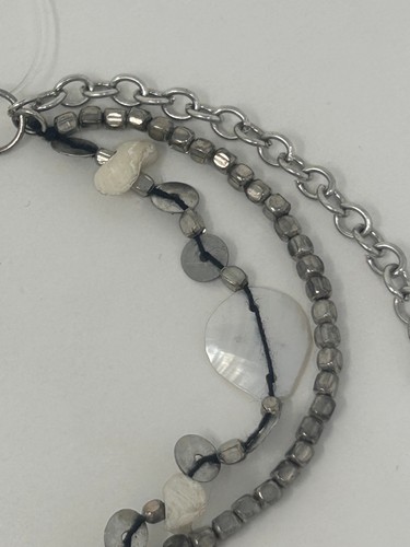 Tobillera Free People Delicate doble hebra nueva con etiquetas $28 - Imagen 4 de 6
