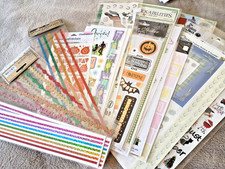 21 assorted large scrapbooking sticker sheet packages