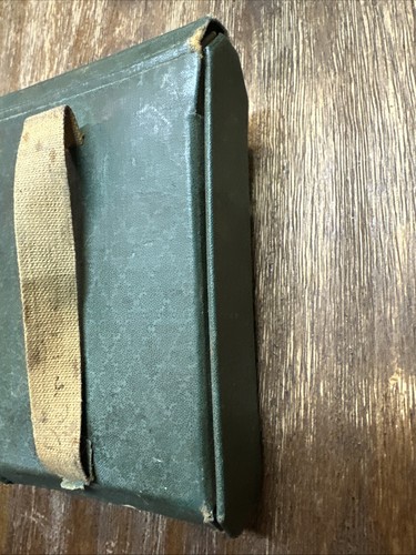 Fotocamera pieghevole tascabile vintage Eastman Kodak 25 BT 50 gilet "NON TESTATA" e custodia - Foto 4 di 15