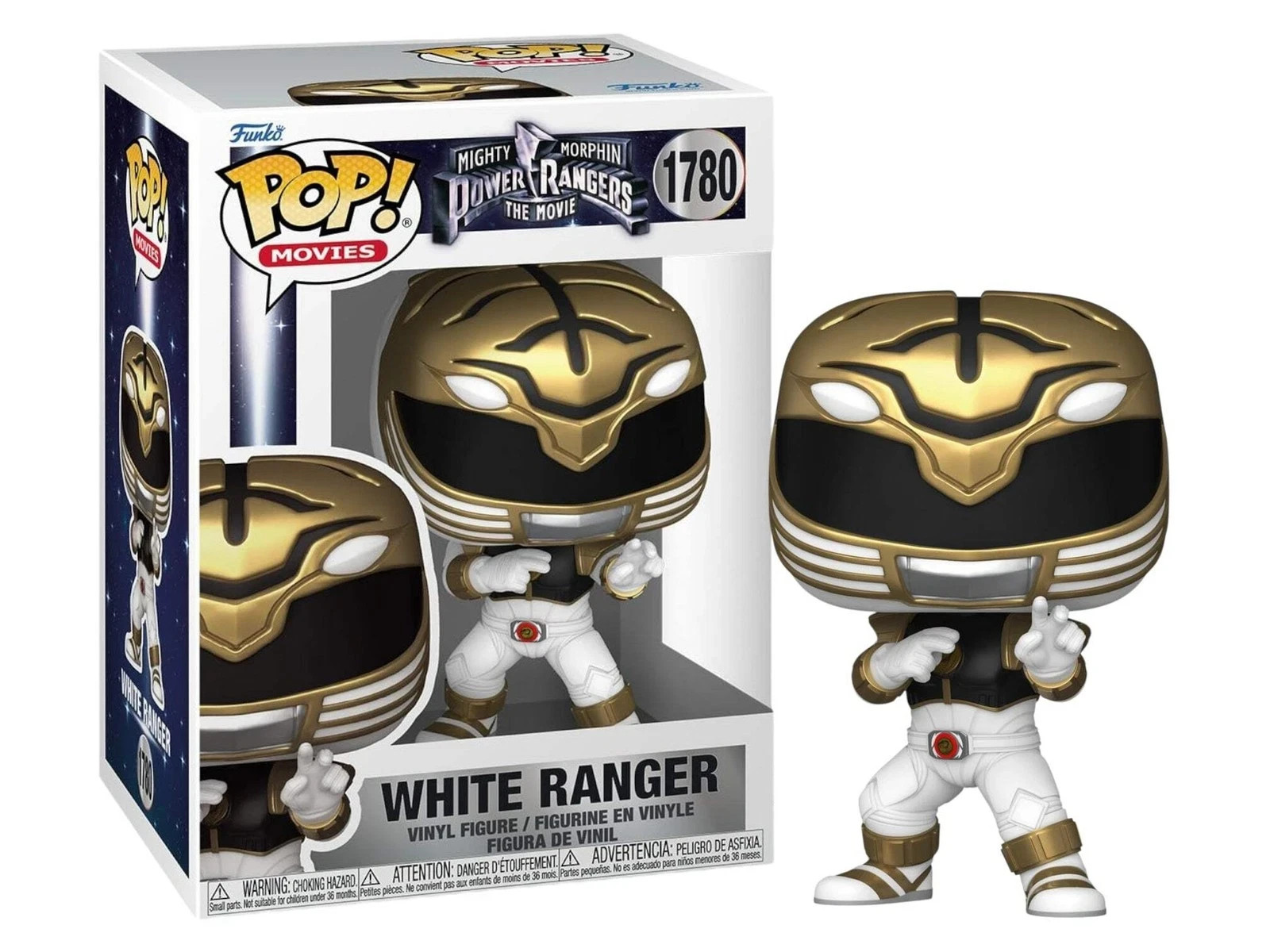 Funko Pop! Movies: Mighty Morphin Power Rangers - White Rang